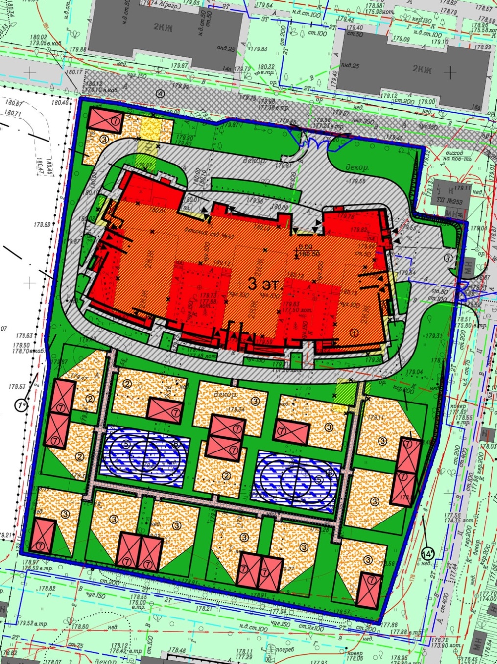 Gen plan detskogo sada dwg download Gen plan detskogo sada dwg download